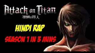 Attack on titan hindi rap|Attack on titan season one episode 1 and 2| Anime rap by Anshu