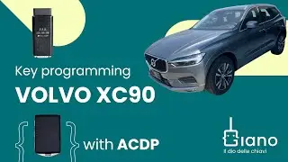 Volvo XC60 2021 key programming with ACDP
