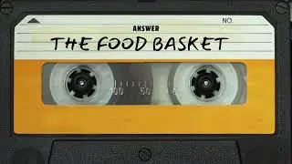 Retro Vintage  Cassette What does the Pinedale Food Basket do Game Presentation