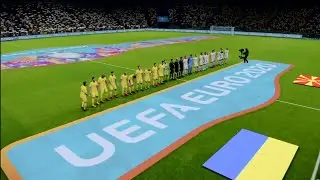 UEFA Euro 2020 - Ukraine vs. North Macedonia PES 2020 Gameplay PS4