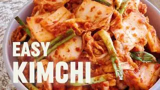 [Korean Food] Easy Kimchi -The best kimchi recipe for beginners