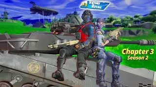Fortnite Waypoint and Stealth Reflex skins gameplay