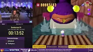 [RU] Bomberman 64 [Any% (Normal)] от fuzzyness - #ESAWinter23