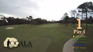 1st Hole   Ocala Golf Club YouTube