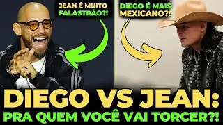 SAIBA PRA QUEM VOU TORCER EM DIEGO LOPES VS JEAN SILVA E ENTENDA O MOTIVO!