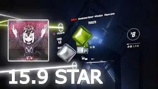 My Friend PASSED the HARDEST Ranked Map In BEAT SABER...