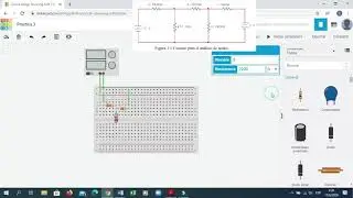 Implementación Circuito Análisis de Nodos TINKERCAD