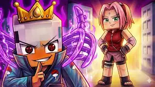VIREI o REI UCHIHA no Minecraft