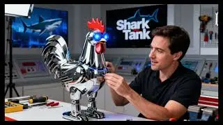 iRobot Rooster Motivational Buddy - Shark Tank Pitch #robottoys #robotics #motivation #robotchicken