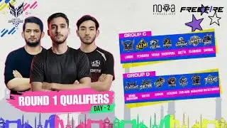 FFSL 2026 LIVE 🔥 | Round 1 Qualifiers &ndash; Day 2 | Group C vs D| @FreeFireEsportsPakistan​