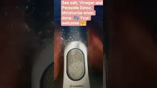 👣 Foot Detox at Home🥰 #selfcare #soft feet #detox