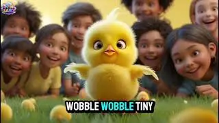 Funny Little Chicken Playtime with Kids | Rhyme Land