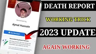 How To Remembering Someone facebook account 2023 | Death Report New Working Trick 2023 |Death Report