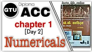 GTU | ACC | chapter 1 (Day-2) Numericals | Ac Fundamental | Gujarati | Diploma