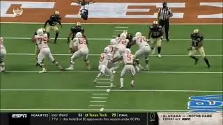 Robinson BEAST MODE Run And Ehlinger LASER Cause Touchdown Texas Vs Colorado Alamo Bowl Highlights