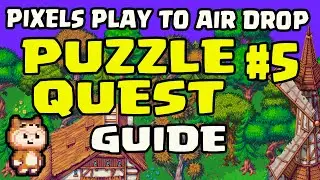 HOW TO FIND 5TH PIECE OF THE $PIXEL PUZZLE QUEST | 🔍 WER/WHERE? | P2A 2.0 | PIXELS AIRDROP
