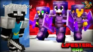 I made IRON armour in mcfleet LIFESTEAL 😬 || #mcfleet
