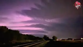AMAZING Stacked SUPERCELL Structure & CORE PUNCH - (McAlester, OK 9/23/23)