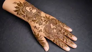 Back Side Stylish Mehndi | Simple Doha Mehndi Design |  Eid Mehndi Design | @Mehndi_art_k2 