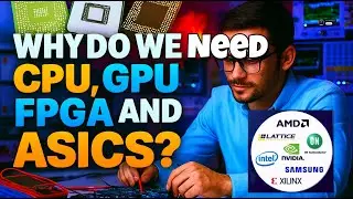 🧠 CPU vs GPU vs FPGA vs ASIC | Which One Fits Your Embedded System | Hardware Accelerators | AI