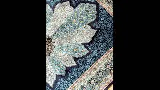YILONG QUALITY hand knotted silk rug will make your house simple. #handknottedcarpet