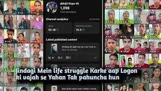 Jindagi Mein life struggle Karke aap Logon ki vajah se Yahan Tak pahuncha hun#viral #vlog #shorts 