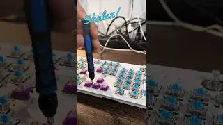 Mechanical keyboard mod, using N20 switches
