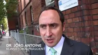 Dr. Antoine und Raed Saleh besuchen Fl&uuml;chtlingswohnheim Zeughofstra&szlig;e, Kreuzberg