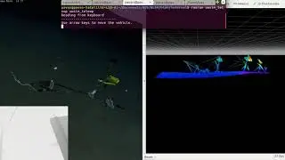 Underwater SLAM simulation