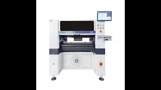 Qihe 10 head pick and place machine Q10, 100 feeder solt,28000CPH , PCB assembl