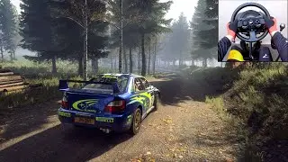 DiRT Rally 2.0 | Subaru Impreza | Steering Wheel + H-Shifter | GamePlay