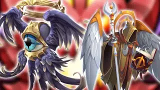 VISIEL & URIEL THE DIVINE IN MONSTER LEGENDS TEAM WARS - Dark spirit warriors