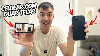 DUAS TELAS NO CELULAR| Vale a pena? Magnetic Selfie Scream