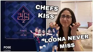[QUEENDOM 2] FINALE SONG LOONA POSE REACTION - IMMACULATE SONG