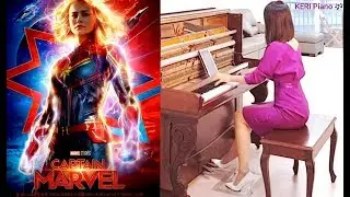 Captain Marvel Official Trailer OST Piano Cover Sheet Music ver.1 by KERI Piano