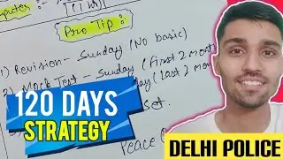 🏆120 Days Strategy for Delhi Police | Best Books for DP | Mock Test for DP
