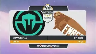 Immortals vs FNRGFE (Part 1) | OW Contenders Season One: North America