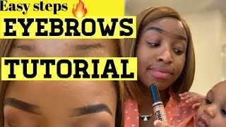 Eyebrows tutorial for beginners | Easy steps | eyebrows on FLEEK!