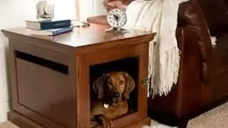Wood coffee table DIY dog bed ideas |  Diy bed dog