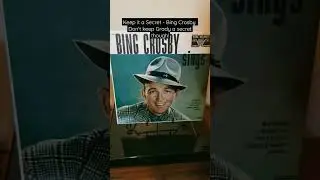 No one sings like Bing! Crooner alert. #vinyl #jazz #crooner #50s