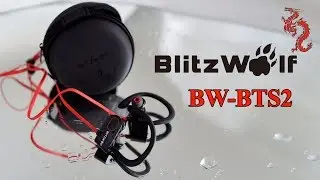 Blitzwolf&reg; BW-BTS2 //Удобная Bluetooth спорт-гарнитура с защитой IPX7 //Banggood