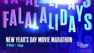 Disney Channel US 2025 Rewind + New Year's Day Movie Marathon Advert 2026