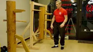 Mok Yan Jong Training at Hill Wing Chun with Sifu Jody Hill