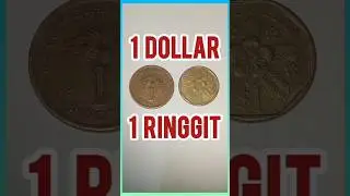 Koin kuno dicari kolektor 1 DOLLAR 1 RINGGIT - What do You Think?