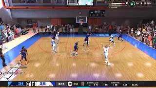 NBA 2K26 Chase Down Block Green Animation