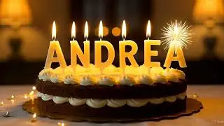 Tanti Auguri Andrea 🎂 Buon Compleanno 💖 Video divertente  per Andrea🎵