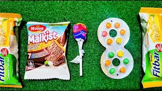 ASMR | some viral candies | popular lollipops | Fitbar | satisfying videos
