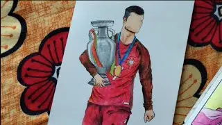 Cristiano Ronaldo &mdash; drawn with passion and pencils 🎨✨
