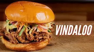 EPIC Indian spiced PULLED PORK (with tangy slaw)