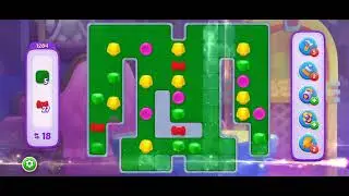 HomeScapes Level 1284 Walkthrough || Grass Red Tile Collectable || 11 Moves Left #homescapes